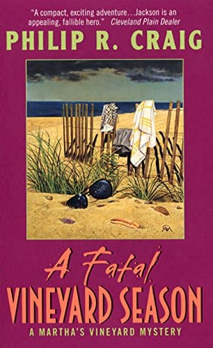 Book cover for A Fatal Vineyard Season: A Martha's Vineyard Mystery by Craig, Philip R.