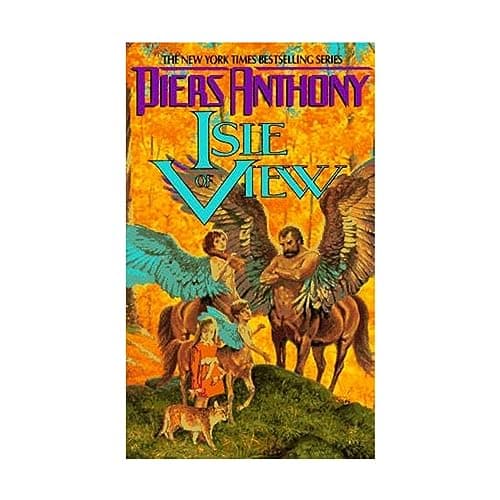 Book cover for Isle of View (Xanth, No. 13) by Piers Anthony