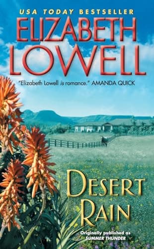 Book cover for Desert Rain (Avon Romance) by Elizabeth Lowell