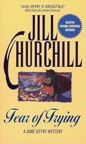 Book cover for Fear of Frying (Jane Jeffry Mysteries, No. 9) by Jill Churchill