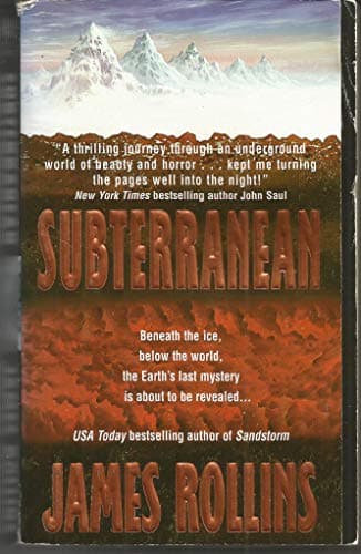 Book cover for Subterranean by Rollins, James