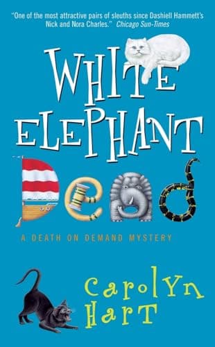 Book cover for White Elephant Dead (Death on Demand Mysteries, No. 11) by Hart, Carolyn