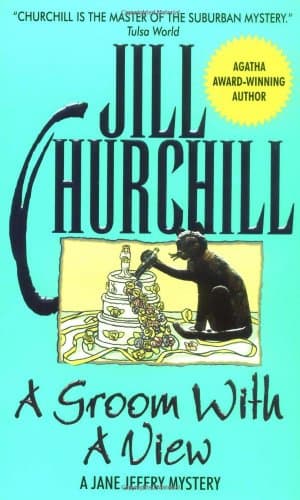 Book cover for A Groom with a View (Jane Jeffry Mysteries, No. 11) by Churchill, Jill