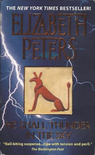 Book cover for He Shall Thunder in the Sky by Peters, Elizabeth