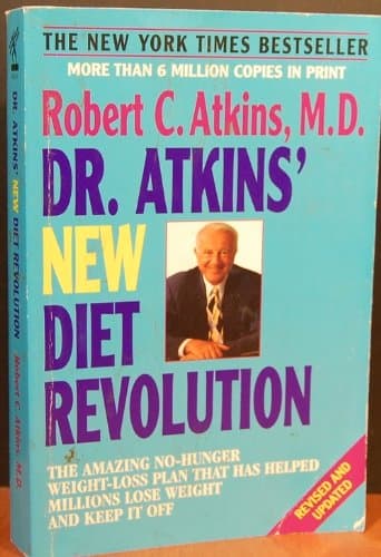 Book cover for Dr. Atkins' New Diet Revolution by Atkins, Robert C.