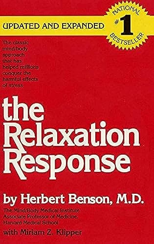 Book cover for The Relaxation Response by Herbert Benson