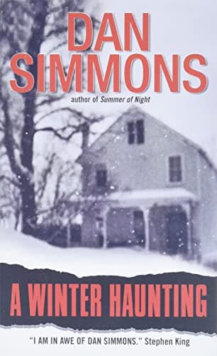 Book cover for A Winter Haunting: A Gothic Horror Tale of Isolation and a Past That Won't Stay Buried by Simmons, Dan