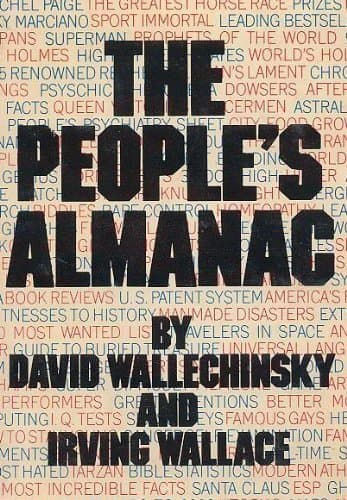Book cover for The People's Almanac by David Wallechinsky