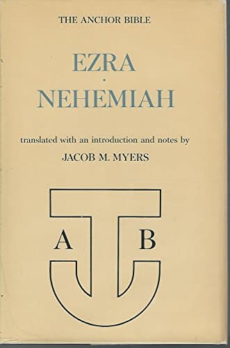 Book cover for Ezra-Nehemiah (Anchor Bible Series, Vol. 14) by Myers, Jacob