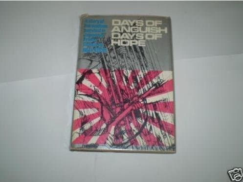 Book cover for Days of Anguish, Days of Hope. by keith, billy