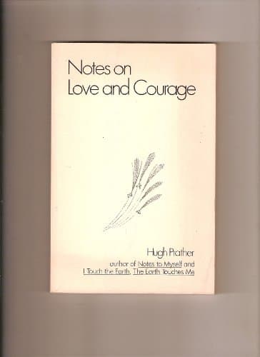 Book cover for Notes on Love and Courage by Prather, Hugh