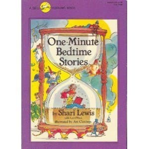 Book cover for ONE-MINUTE BEDTIME STORIES (Doubleday Balloon Books) by Lewis, Shari