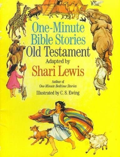Book cover for One-Minute Bible Stories (Old Testament) by Lewis, Shari