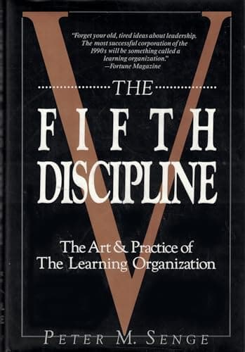 Book cover for The Fifth Discipline by Senge, Peter M.