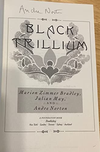 Book cover for Black Trillium by Marion Zimmer Bradley