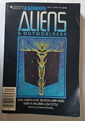 Book cover for Isaac Asimov's Aliens & Outworlders by Asimov, Isaac, Wilhelm, Kate, Niven, Larry, Malzberg, Barry, Tuttle, LIsa