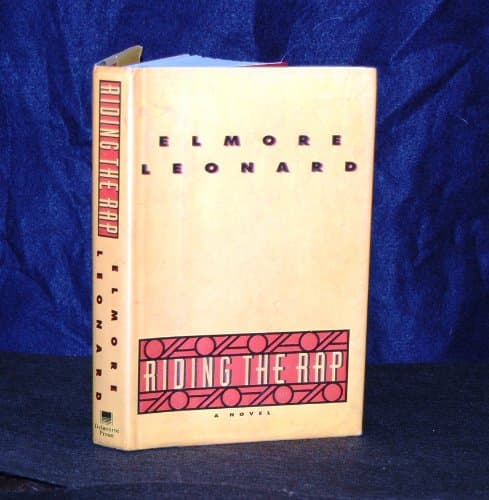 Book cover for Riding the Rap by Leonard, Elmore