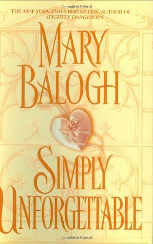 Book cover for Simply Unforgettable by Balogh, Mary