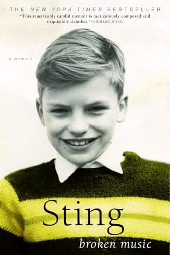 Book cover for Broken Music: A Memoir by Sting