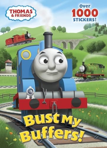 Book cover for BUST MY BUFFERS! by Awdry, W. Rev.