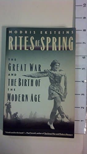 Book cover for Rites of Spring by Eksteins, Modris