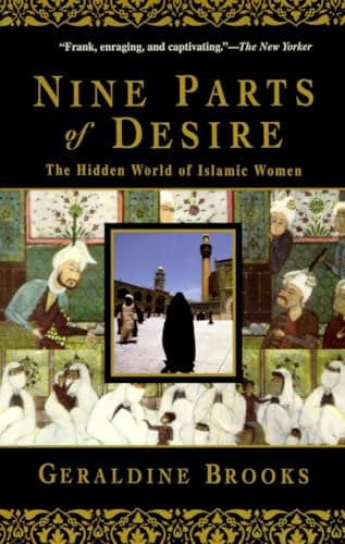 Book cover for Nine Parts of Desire: The Hidden World of Islamic Women by Brooks, Geraldine