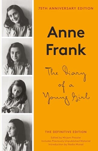 Book cover for The Diary Of A Young Girl by Anne Frank