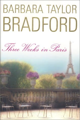 Book cover for Three Weeks in Paris by Bradford, Barbara Taylor
