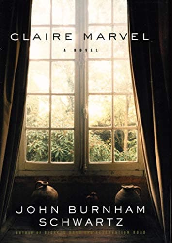 Book cover for Claire Marvel: A Novel by Schwartz, John Burnham