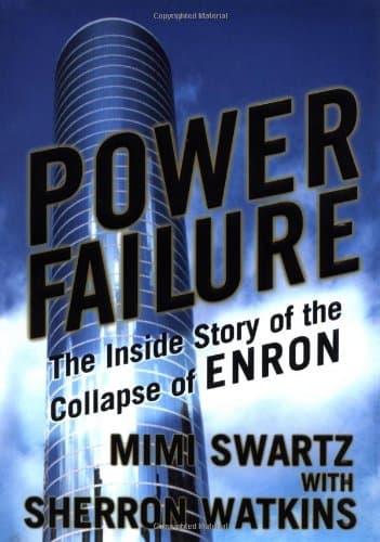 Book cover for Power Failure: The Inside Story of the Collapse of Enron by Swartz, Mimi