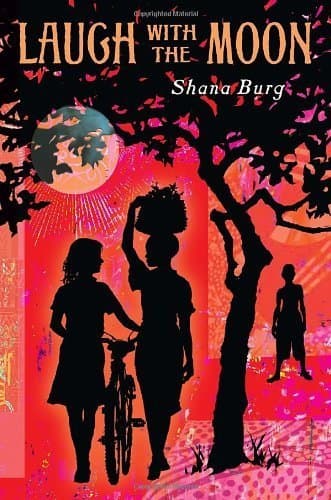 Book cover for Laugh with the Moon by Burg, Shana