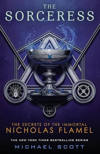 Book cover for The Sorceress (The Secrets of the Immortal Nicholas Flamel) by Scott, Michael