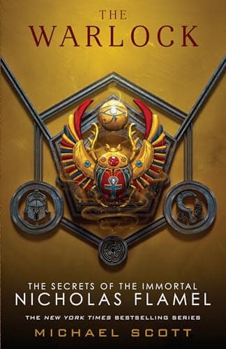 Book cover for The Warlock (The Secrets of the Immortal Nicholas Flamel) by Scott, Michael
