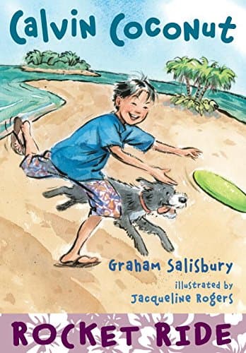 Book cover for Calvin Coconut: Rocket Ride by Salisbury, Graham