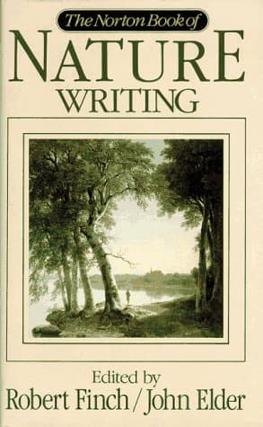 Book cover for Norton Book of Nature Writing by Finch, Robert