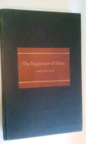 Book cover for The Enjoyment of Music by MACHLIS, Joseph