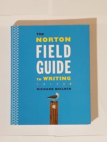 Book cover for The Norton Field Guide to Writing by Bullock, Richard