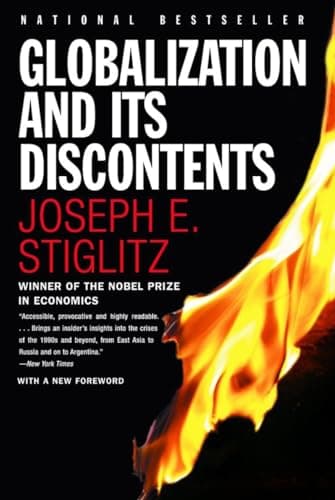 Book cover for Globalization and Its Discontents (Norton Paperback) by Stiglitz, Joseph E.