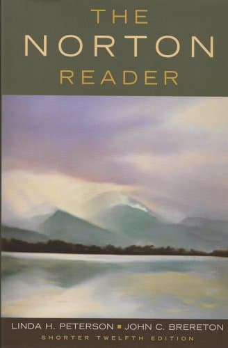 Book cover for The Norton Reader: An Anthology of Nonfiction by Peterson, Linda