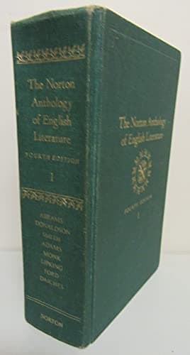 Book cover for The Norton Anthology of World Masterpieces, 4th Edition, Volume 1 by Mack, Maynard, General Editor