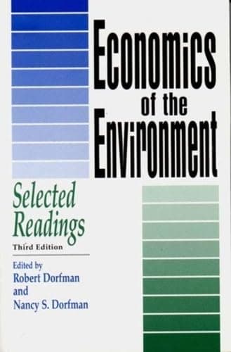Book cover for Economics of the Environment: Selected Readings by Dorfman, Robert