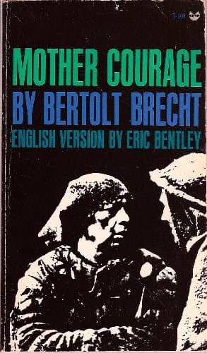 Book cover for Mother Courage and Her Children: A Chronicle of the Thirty Years' War by Bertolt Brecht