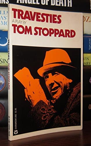 Book cover for Travesties: A Play by Stoppard, Tom