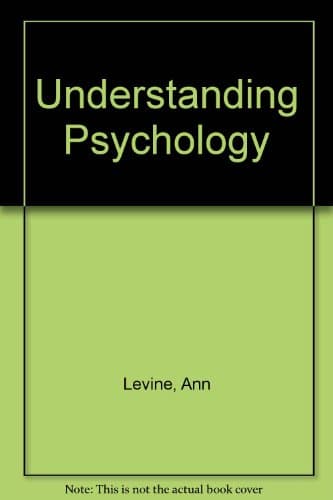 Book cover for Understanding psychology by Ann Levine