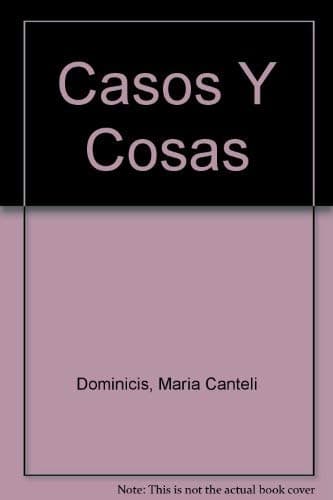 Book cover for Casos Y Cosas by Cussen, Joseph A.