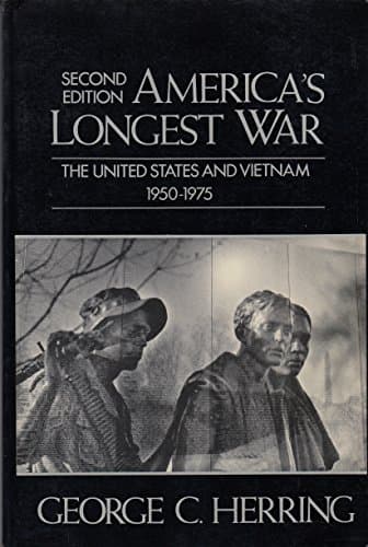 Book cover for America's Longest War: The United States and Vietnam, 1950-1975 by George C. Herring