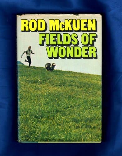 Book cover for Fields of Wonder by Rod McKuen