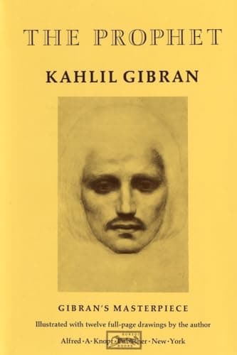 Book cover for The Prophet (A Borzoi Book) by Kahlil Gibran