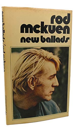 Book cover for new ballads by McKuen, Rod