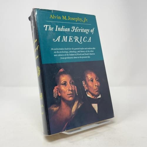 Book cover for The Indian Heritage of America by Alvin M. Josephy Jr.